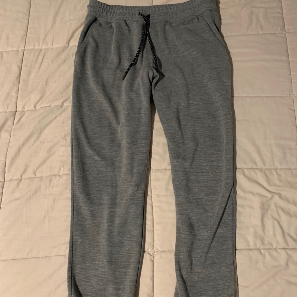 Gray slim sweatpants Large